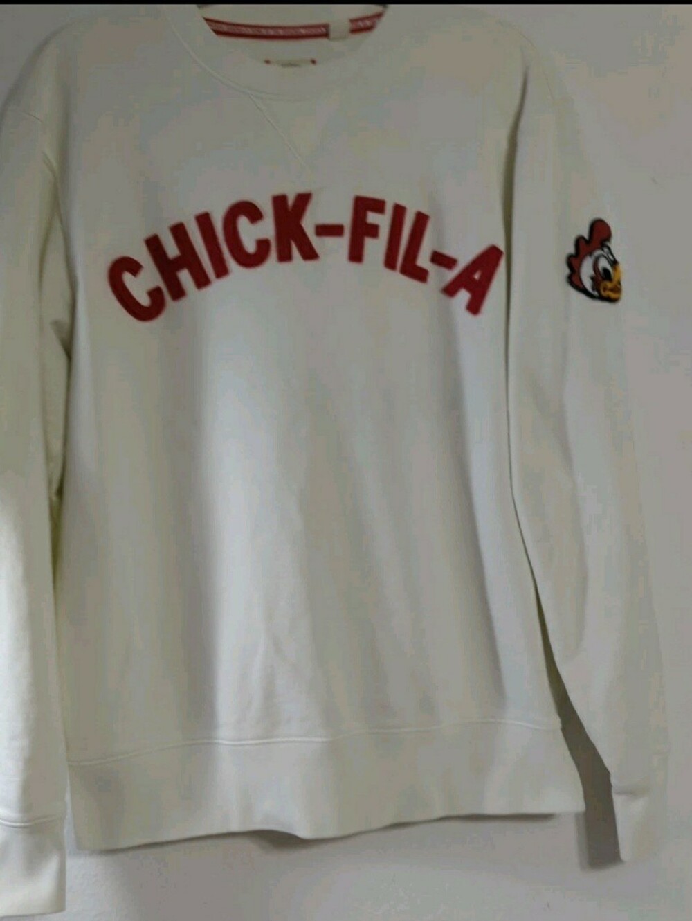 Chick-Fil-A Sweatshirt w/ Doodles Rooster Medium